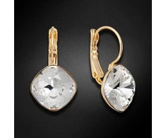 Diamond Sky Jewelry Auskarai „Akinantys spindesys IV“ su Swarovskio kristalais