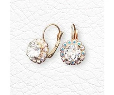 Diamond Sky Jewelry Auskarai moterims DiamondSky „Glory II“ su Swarovski kristalais