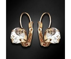 Diamond Sky Jewelry Auskarai moterims DiamondSky „Glory (Crystal)“ su Swarovski kristalais