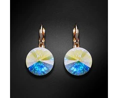 Diamond Sky Jewelry Auskarai moterims DiamondSky „Clarice II (Autore Boreale)“ su Swarovski kristalais
