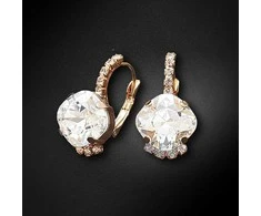 Diamond Sky Jewelry Auskarai moterims DiamondSky „Crete“ su Preciosa kristalais
