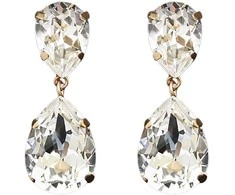 Diamond Sky Jewelry Auskarai moterims DiamondSky „Crystal Drop III“ su Swarovski kristalais