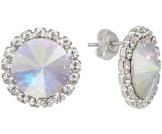 Diamond Sky Jewelry Auskarai moterims DiamondSky „Clarice X (Aurora Borealis)“ su Preciosa kristalais