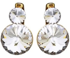 Diamond Sky Jewelry Auskarai moterims DiamondSky „Clarice IV (Crystal)“ su Swarovski kristalais