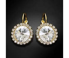 Diamond Sky Jewelry Auskarai moterims DiamondSky „Clarice“ su Swarovski kristalais
