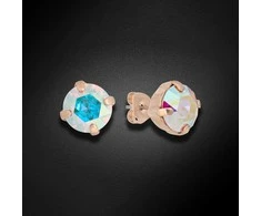 Diamond Sky Jewelry Auskarai moterims DiamondSky „Glory VI (Aurore Boreale)“ su Swarovski kristalais