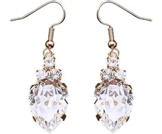 Diamond Sky Jewelry Auskarai moterims DiamondSky „Leonora“ su Swarovski kristalais