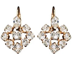 Diamond Sky Jewelry Auskarai moterims DiamondSky „Splendor II“ su Swarovski kristalais