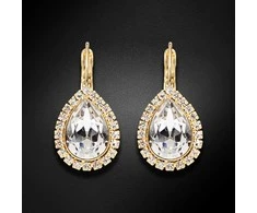 Diamond Sky Jewelry Auskarai moterims DiamondSky „Celestial Drop“ su Swarovski kristalais