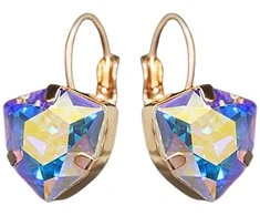 Diamond Sky Jewelry Auskarai moterims DiamondSky „Bermuda Triangle (Aurore Boreale)“ su Swarovski kristalais