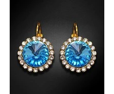 Diamond Sky Jewelry Auskarai moterims DiamondSky „Clarice“ su Swarovski kristalais