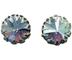 Diamond Sky Jewelry Auskarai moterims DiamondSky „Vintage (Light Sapphire Shimmer)“ su Swarovski kristalais