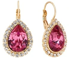 Diamond Sky Jewelry Auskarai moterims DiamondSky „Celestial Drop (Rose)“ su Swarovski kristalais