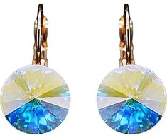Diamond Sky Jewelry Auskarai moterims DiamondSky „Clarice II (Autore Boreale)“ su Swarovski kristalais