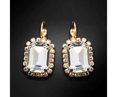 Diamond Sky Jewelry Auskarai moterims DiamondSky „Lourdes II“ su Swarovski kristalais