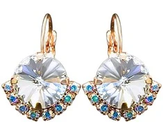 Diamond Sky Jewelry Auskarai moterims DiamondSky „Clarice V“ su Swarovski kristalais