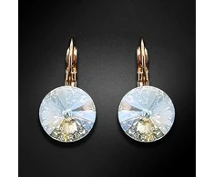 Diamond Sky Jewelry Auskarai moterims DiamondSky „Clarice II (Moonlight)“ su Swarovski kristalais