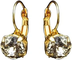 Diamond Sky Jewelry Auskarai moterims DiamondSky „Glory (Sidabrinis Patina)“ su Swarovski kristalais