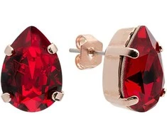Diamond Sky Jewelry Auskarai moterims DiamondSky „Venus II (Siam)“ su Swarovski kristalais