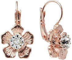 Diamond Sky Jewelry Auskarai moterims DiamondSky „Colorful Splendor“ su Swarovski kristalais
