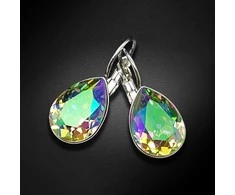 Diamond Sky Jewelry Серьги "Кристальная Капля (Paradise Shine)" с кристаллами Swarovski™
