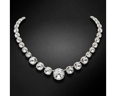 Diamond Sky Jewelry Kaklo papuošalas moterims DiamondSky „Summer“ su Swarovski kristalais