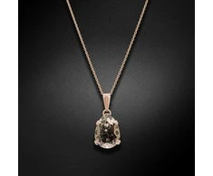 Diamond Sky Jewelry Kaklo papuošalas moterims DiamondSky „Venus II (Gold Patina)“ su Swarovski kristalais