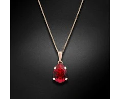 Diamond Sky Jewelry Kaklo papuošalas moterims DiamondSky „Venus II (Siam)“ su Swarovski kristalais
