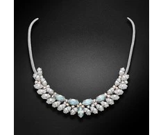 Diamond Sky Jewelry Kaklo papuošalas moterims DiamondSky „Spring“ su Swarovski kristalais