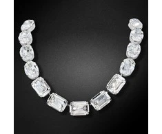 Diamond Sky Jewelry Kaklo papuošalas moterims DiamondSky „Modern III“ su Swarovski kristalais