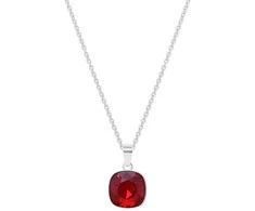 Diamond Sky Jewelry Kaklo papuošalas moterims DiamondSky "Glare (Siam)" su Swarovski kristalais
