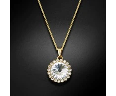 Diamond Sky Jewelry Kaklo papuošalas moterims DaimondSky „Clarice“ su Swarovski kristalais