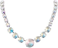 Diamond Sky Jewelry Kaklo papuošalas moterims DiamondSky „Summer (Aurore Boreale)“ su Swarovski kristalais