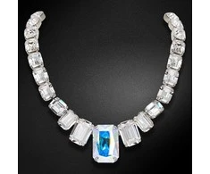 Diamond Sky Jewelry Kaklo papuošalas moterims DiamondSky „Modern“ su Swarovski kristalais