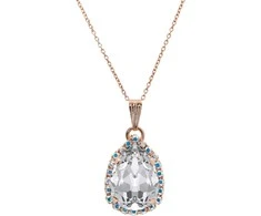 Diamond Sky Jewelry Kaklo papuošalas moterims DiamondSky "Celestial Drop III" su Swarovski kristalais