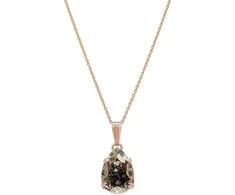 Diamond Sky Jewelry Kaklo papuošalas moterims DiamondSky „Venus II (Gold Patina)“ su Swarovski kristalais