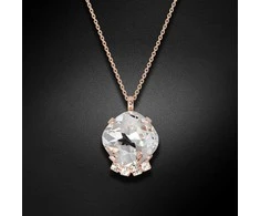 Diamond Sky Jewelry Kaklo papuošalas moterims Diamond Sky "Crete" su Preciosa™ kristalais
