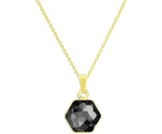 Diamond Sky Jewelry Kaklo papuošalas moterims DiamondSky "Fantasy (Sidabrinis Night)" su Swarovski kristalais