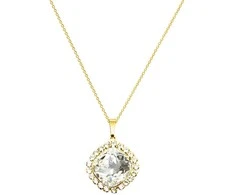 Diamond Sky Jewelry Komplektas "Akinantis spindesys III" su Swarovski kristalais