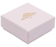 Diamond Sky Jewelry Komplektas "Akinantis spindesys IV (Golden Shadow)" su Swarovski kristalais