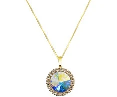 Diamond Sky Jewelry Papuošalų rinkinys moterims DiamondSky Clarice (Aurore Boreale) su Swarovski kristalais