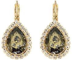 Diamond Sky Jewelry Papuošalų rinkinys moterims DiamondSky „Celestial Drop (Gold Patina)“ su Swarovski kristalais
