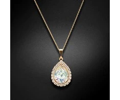 Diamond Sky Jewelry Papuošalų rinkinys moterims DiamondSky Celestial Drop (Baltas Patina) su Swarovski kristalais