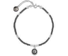 Diamond Sky Jewelry Sidabrinė apyrankė moterims DiamondSky "Yucca (Sidabrinis Night)"