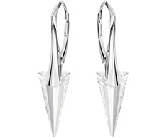 Diamond Sky Jewelry Sidabriniai auskarai moterims DiamondSky „Spike II“ su Swarovski kristalais