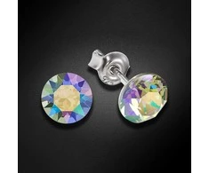 Diamond Sky Jewelry Sidabriniai auskarai moterims DiamondSky „Classic (Paradise Shine)“ su Swarovski kristalais