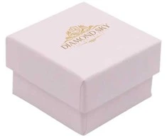 Diamond Sky Jewelry Sidabriniai auskarai moterims DiamondSky „Osiris (Sidabrinis Night)“ su Swarovski kristalais