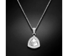 Diamond Sky Jewelry Sidabrinis kaklo papuošalas moterims DiamondSky „Elemental Magic (Crystal Ignite)“ su Swarovski kristalais