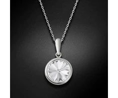 Diamond Sky Jewelry Sidabrinis kaklo papuošalas moterims DiamondSky „Clarice“ su Swarovski kristalais