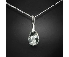 Diamond Sky Jewelry Sidabrinis kaklo papuošalas moterims DiamondSky „Baroque“ su Swarovski kristalais